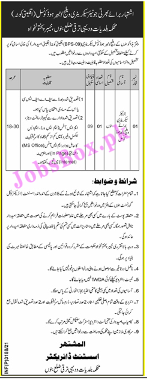 Jobs in Bannu Latest