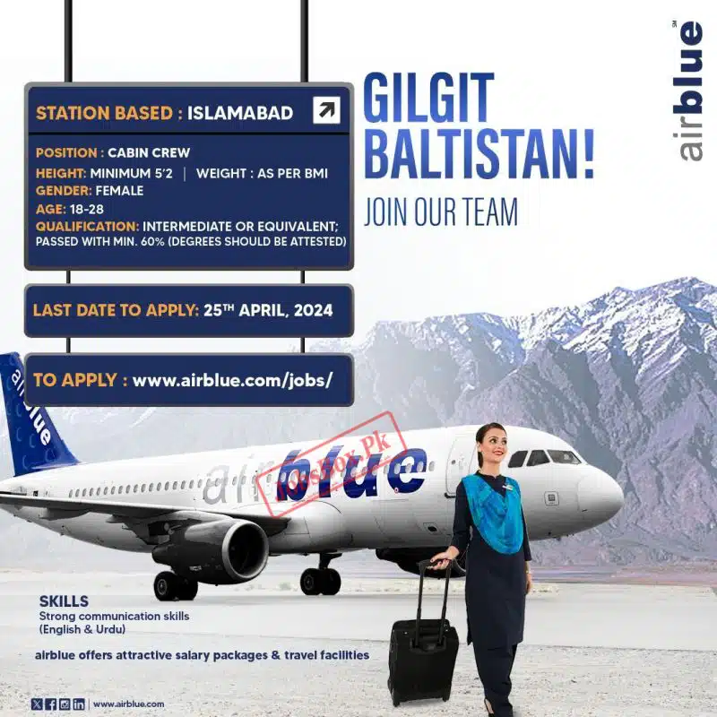 Airblue Jobs 2024