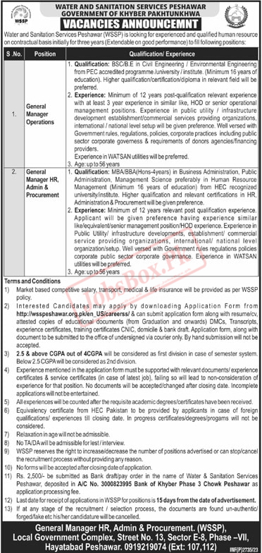 WSSP Jobs 2023