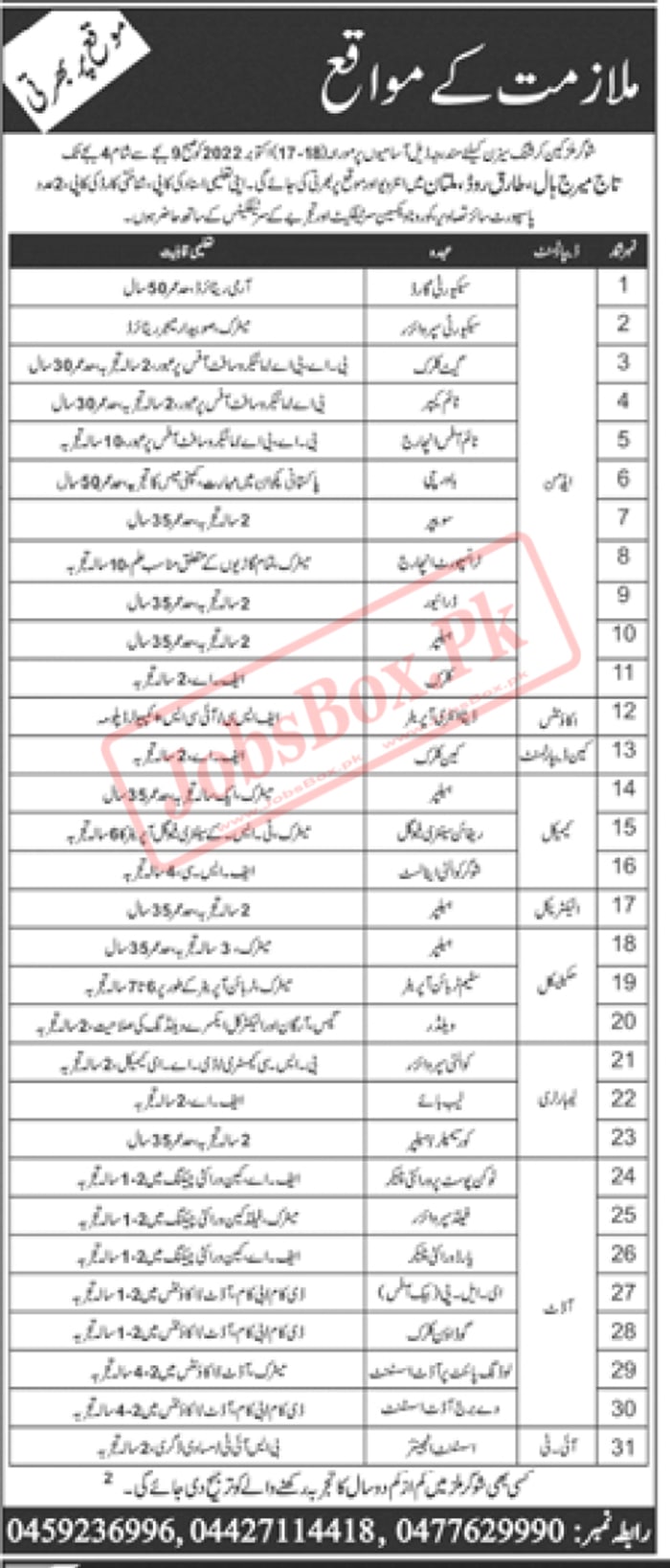 Sugar Mills Cane Crushing Season Jobs 2022