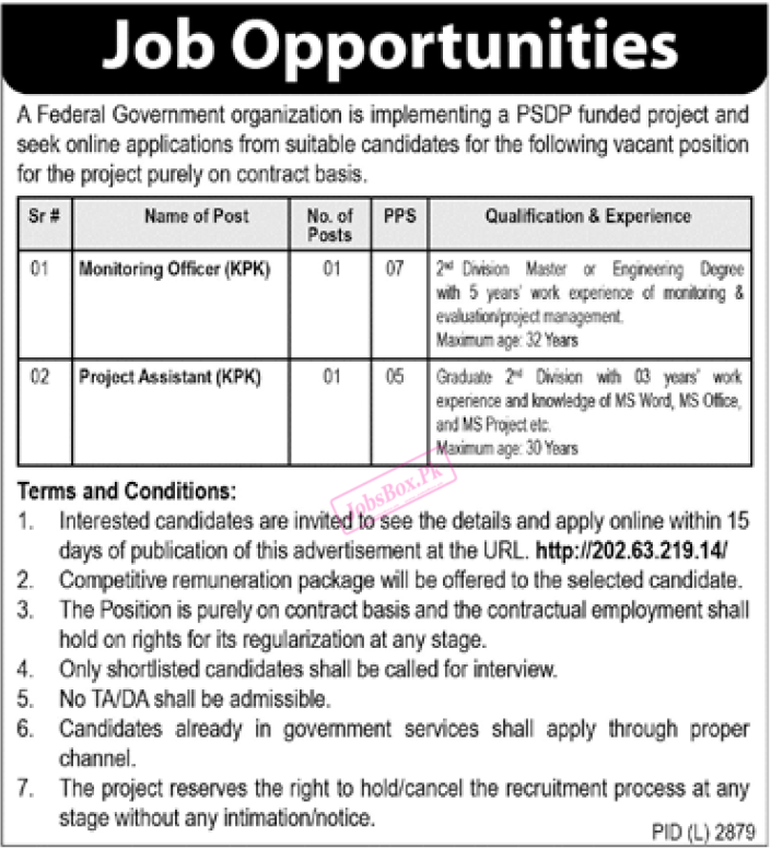 Federal Government Organization Jobs 2024 