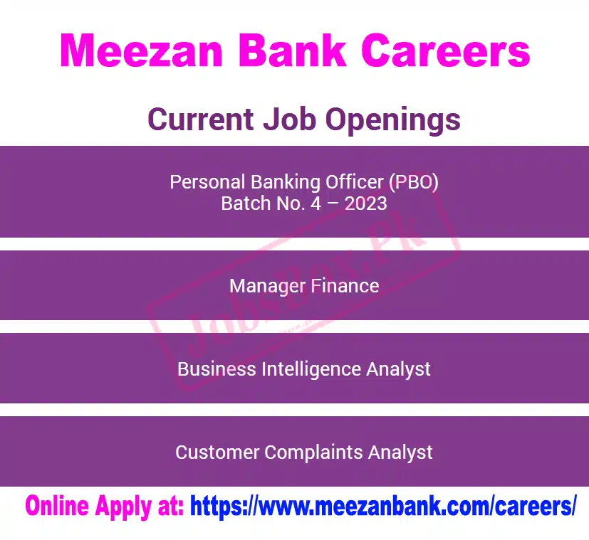 Meezan Bank Jobs December 2022 Visit Online Job Portal