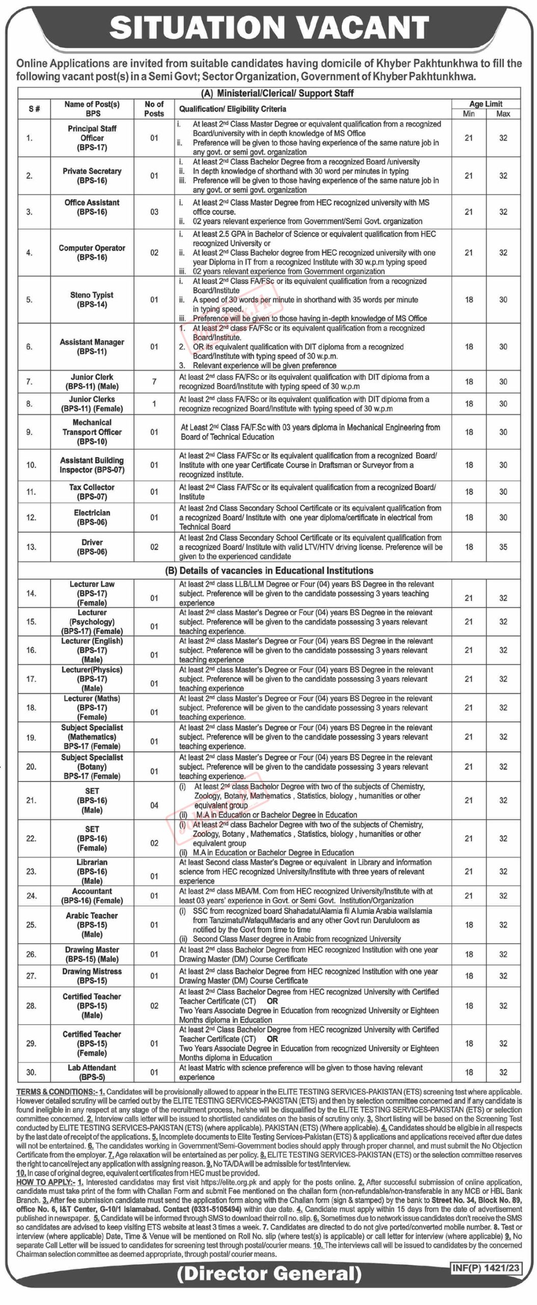 Semi-Government Organization KPK Jobs 2023