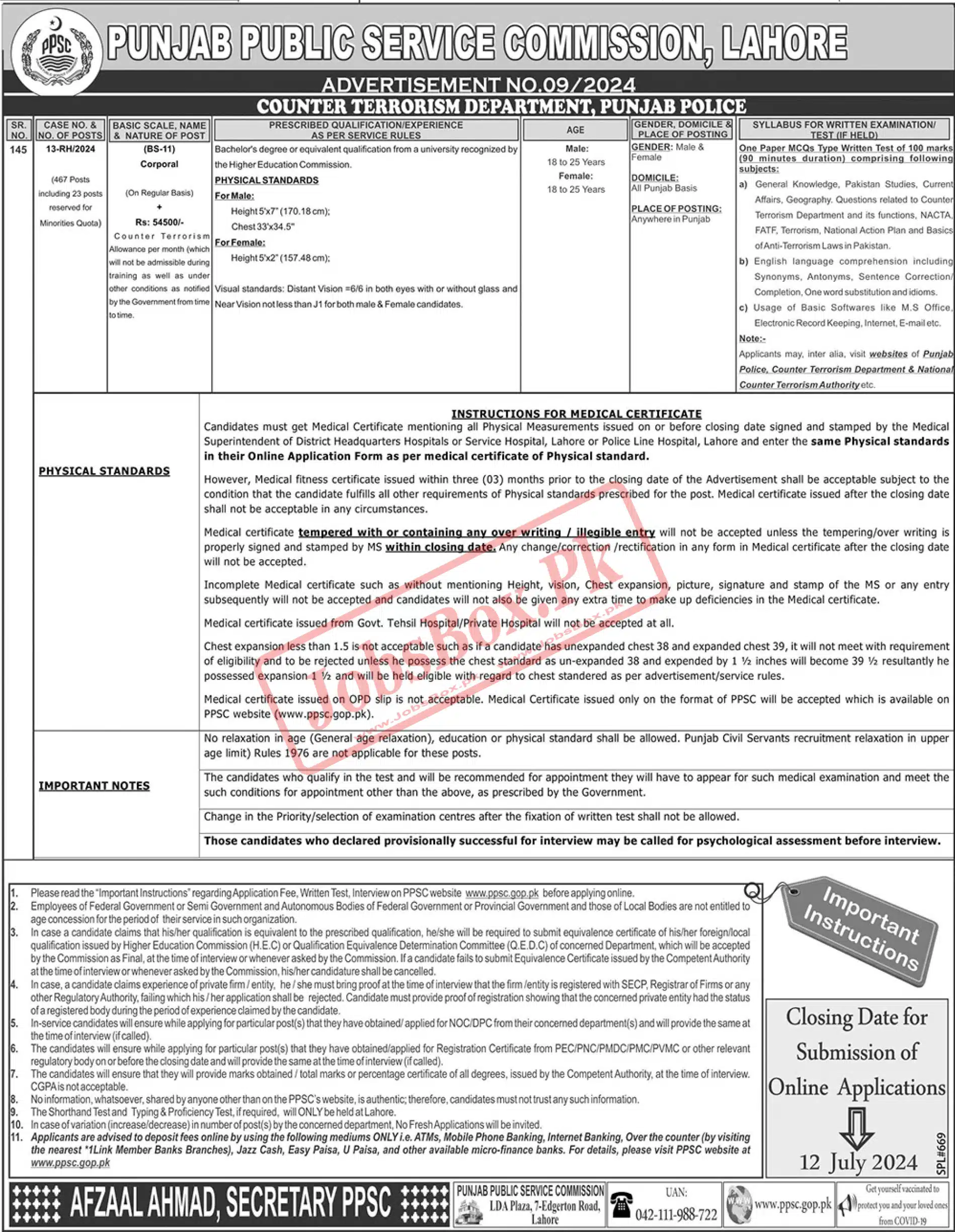 PPSC Jobs